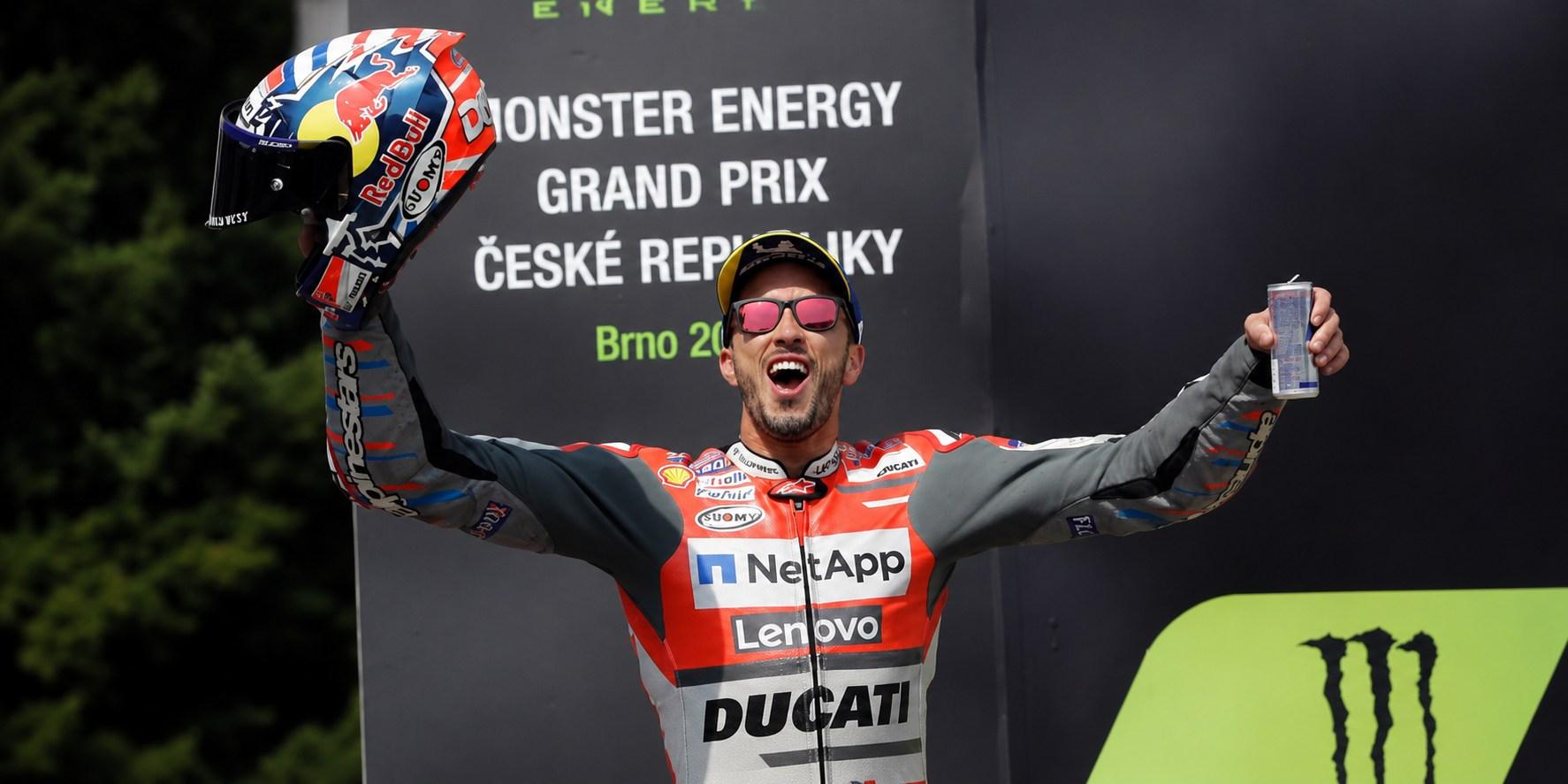 Andrea Dovizioso – profesorius, privertęs Márquezą važiuoti ant ribos