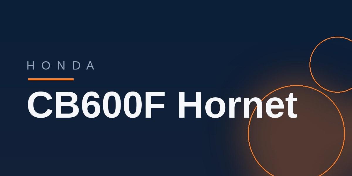 „Honda CB600F Hornet“
