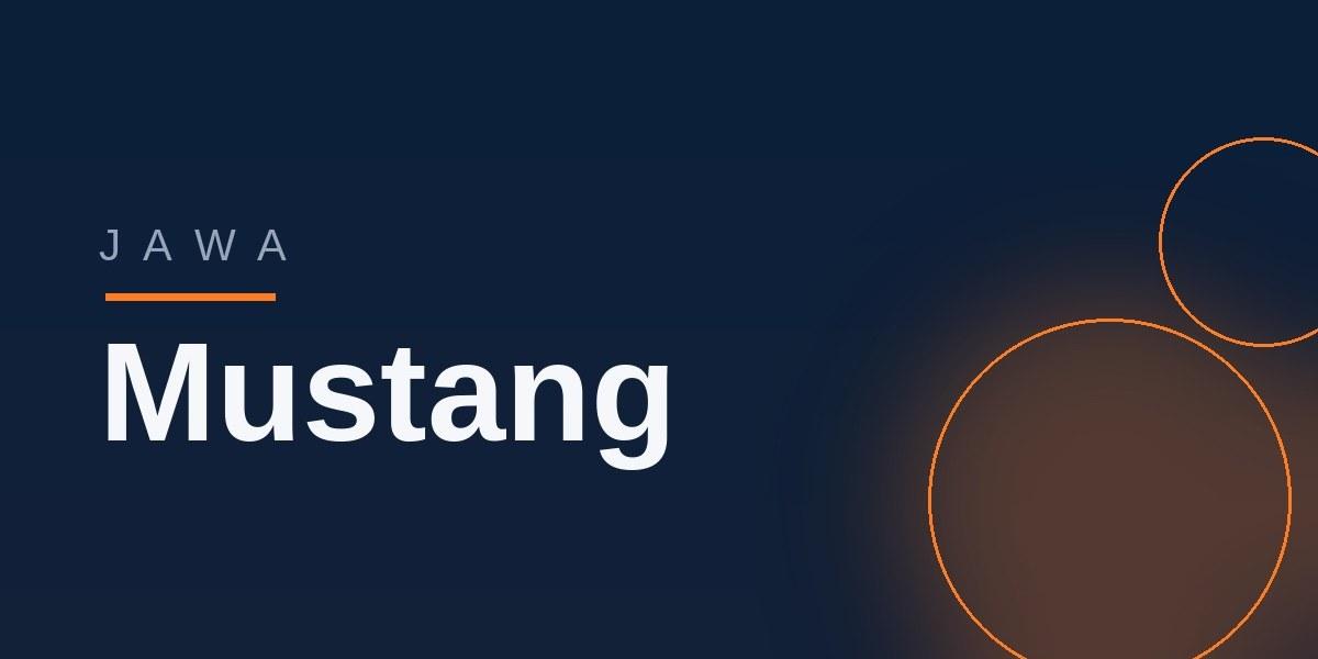 „Jawa Mustang“