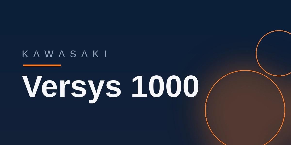„Kawasaki Versys 1000“