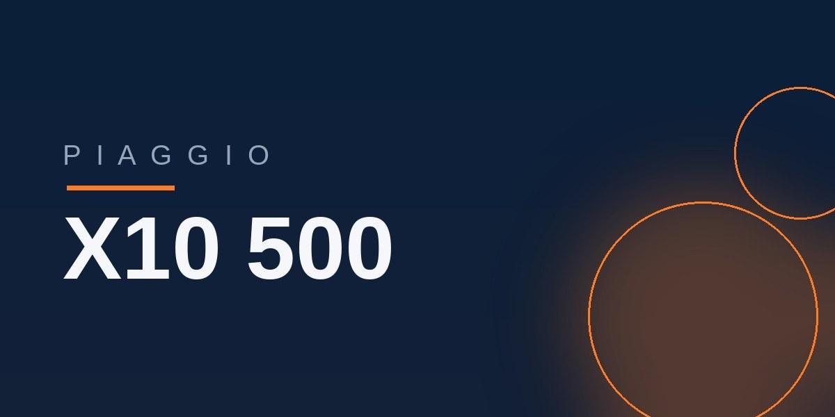„Piaggio X10 500“