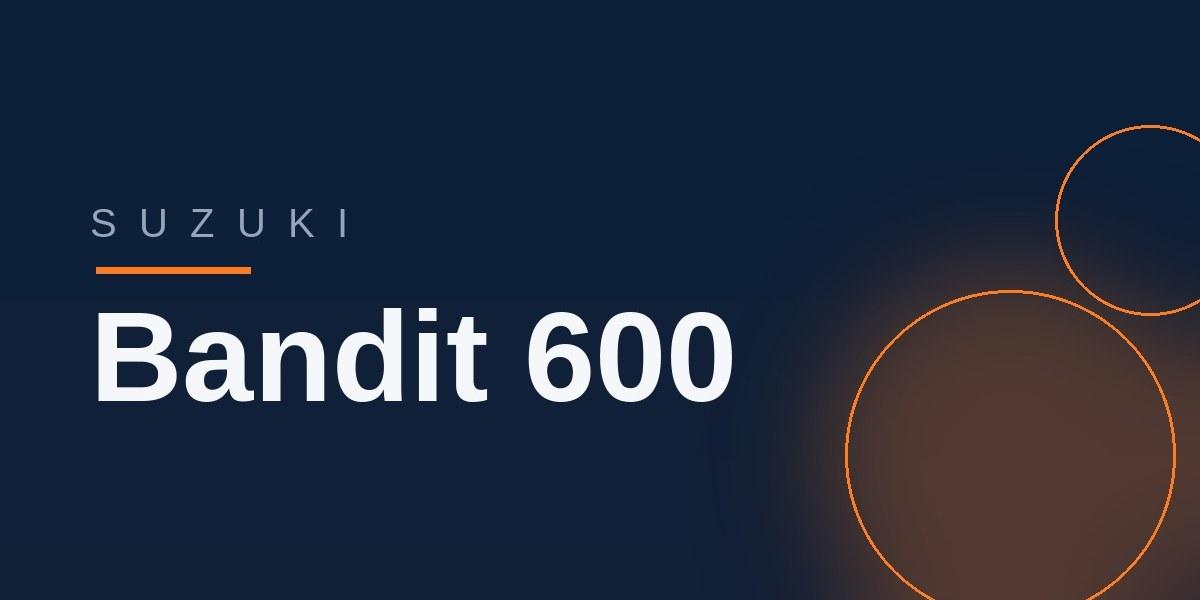 „Suzuki Bandit 600“