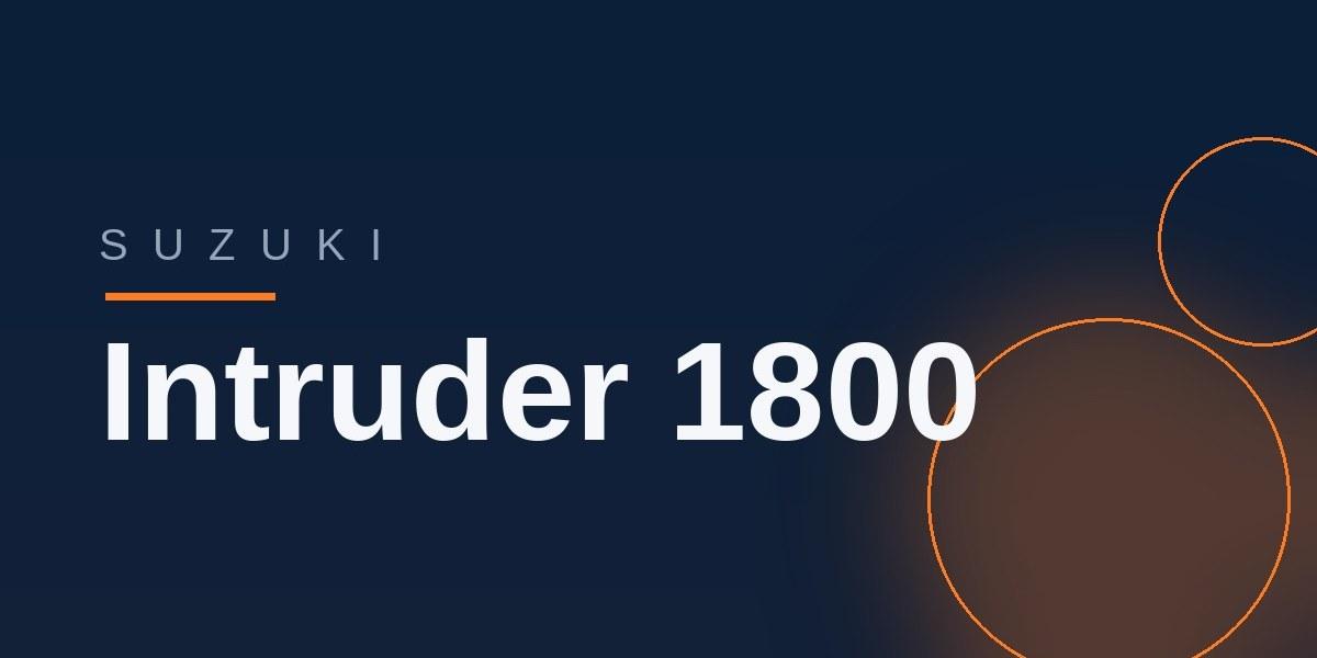 „Suzuki Intruder 1800“