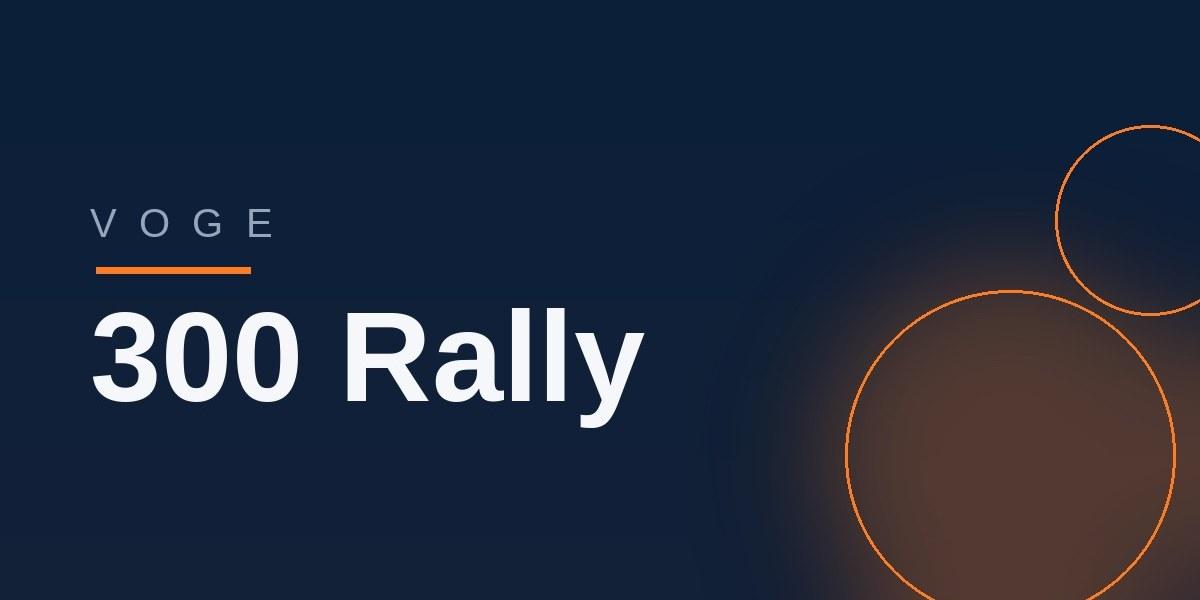 „Voge 300 Rally“